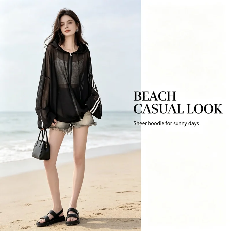 Women Thin Linen Jacket Fashion Ladies Outerwear White Sunscreen Clothing Retro  Loose Long Sleeve Female Knitted Cardigan 2026