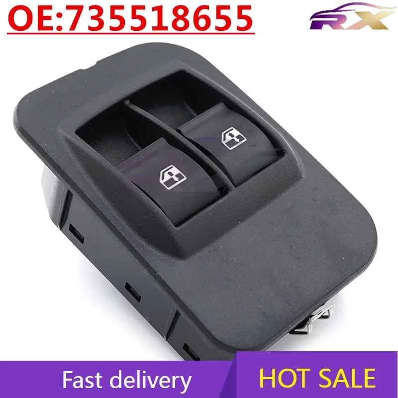 NEW:735518655   Power Window Master Control Switch For Peugeot  /Citroen