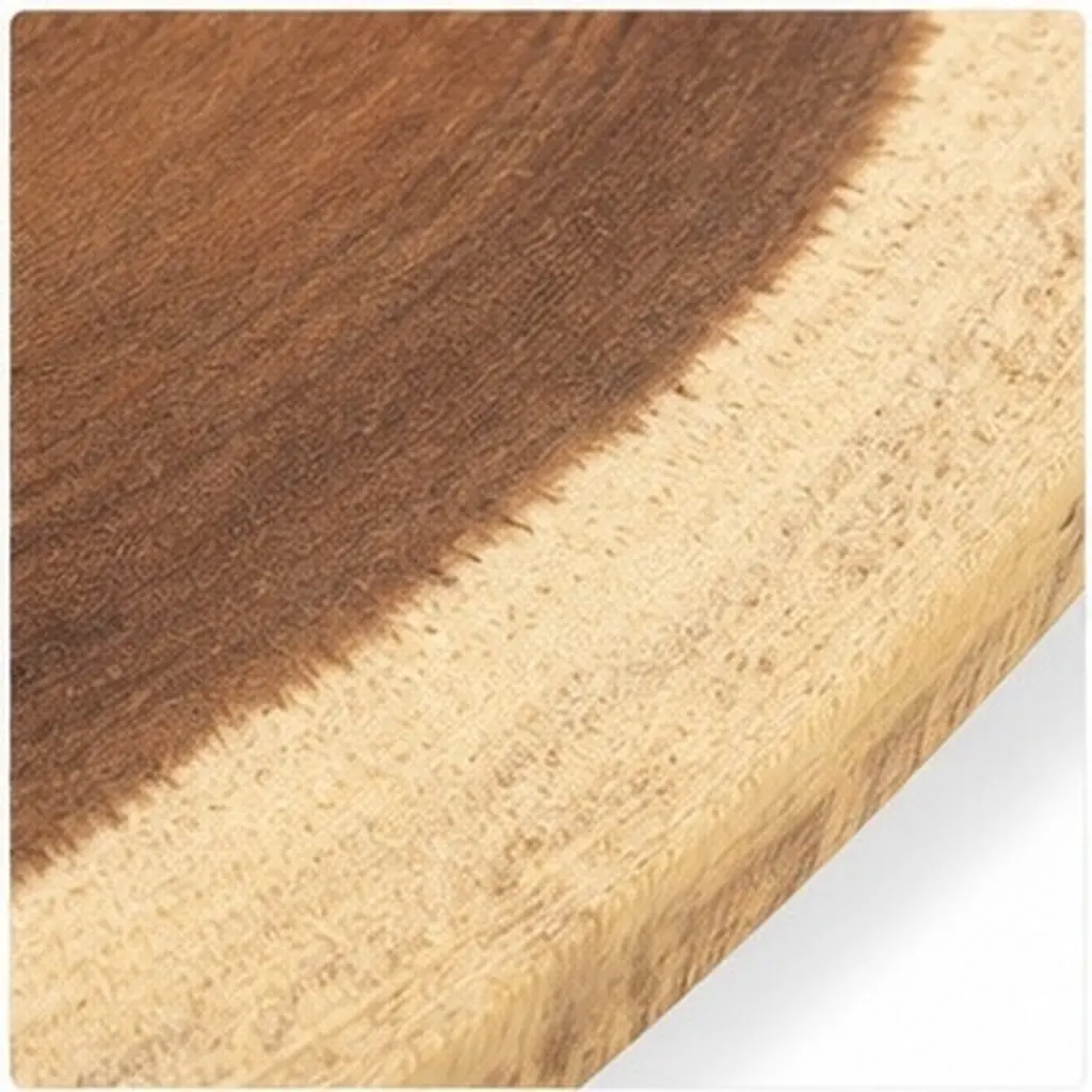 Premium Wooden Cutting Board with Handle for Bread Pizza Dessert Cheese Charcuterie Serving Tray Kitchen Accessory Wood Platter
