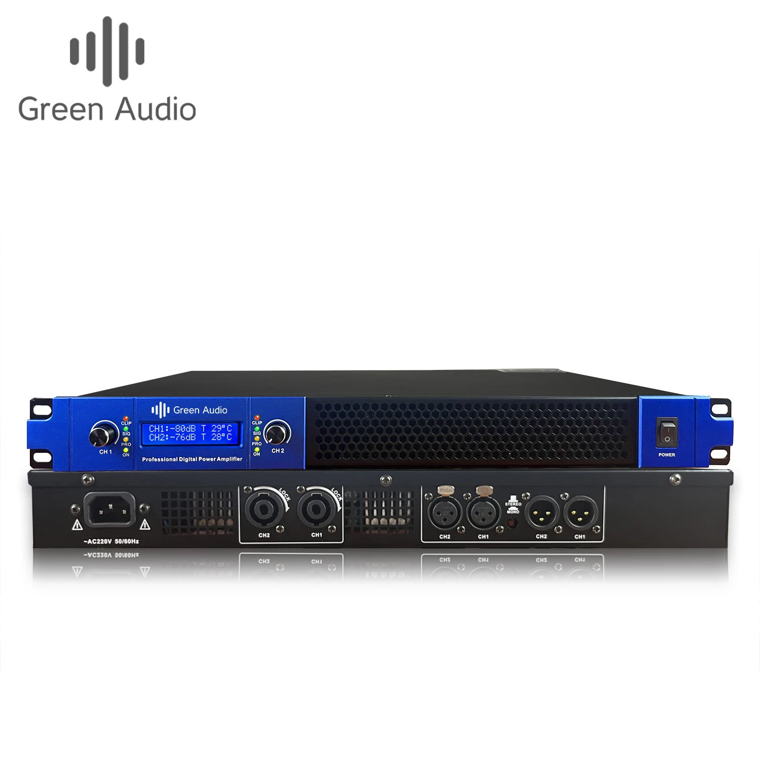 GAP-D1200 Hot Selling Professional Digital brazilian Amplifier With Low Price