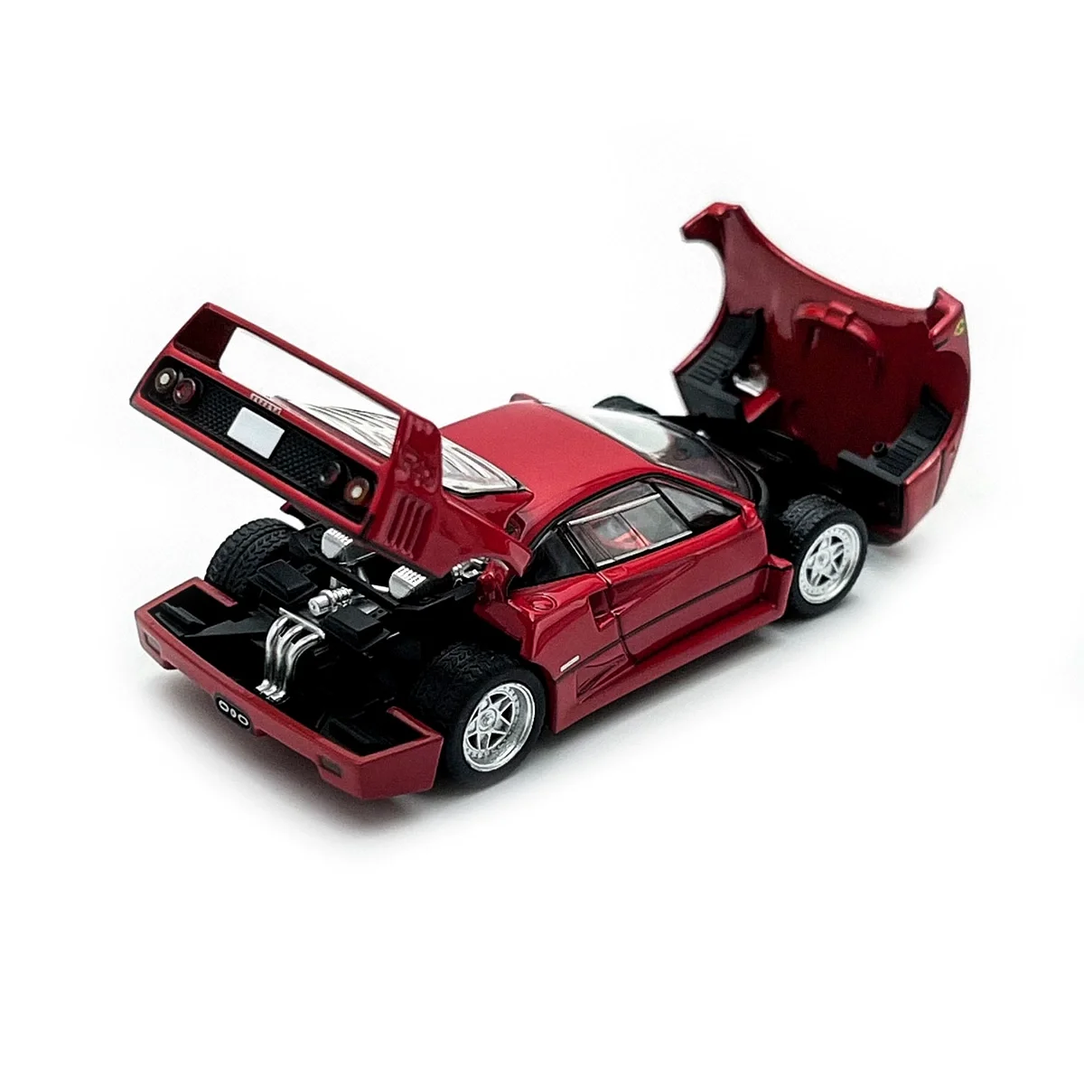 جديد في المخزون Tomytec Tlv 1:64 فيراري F40 1989 سبيكة مصغرة دييكاست نموذج Tlvthe هود يمكن فتح نموذج سيارة لعب الاطفال هدية #6