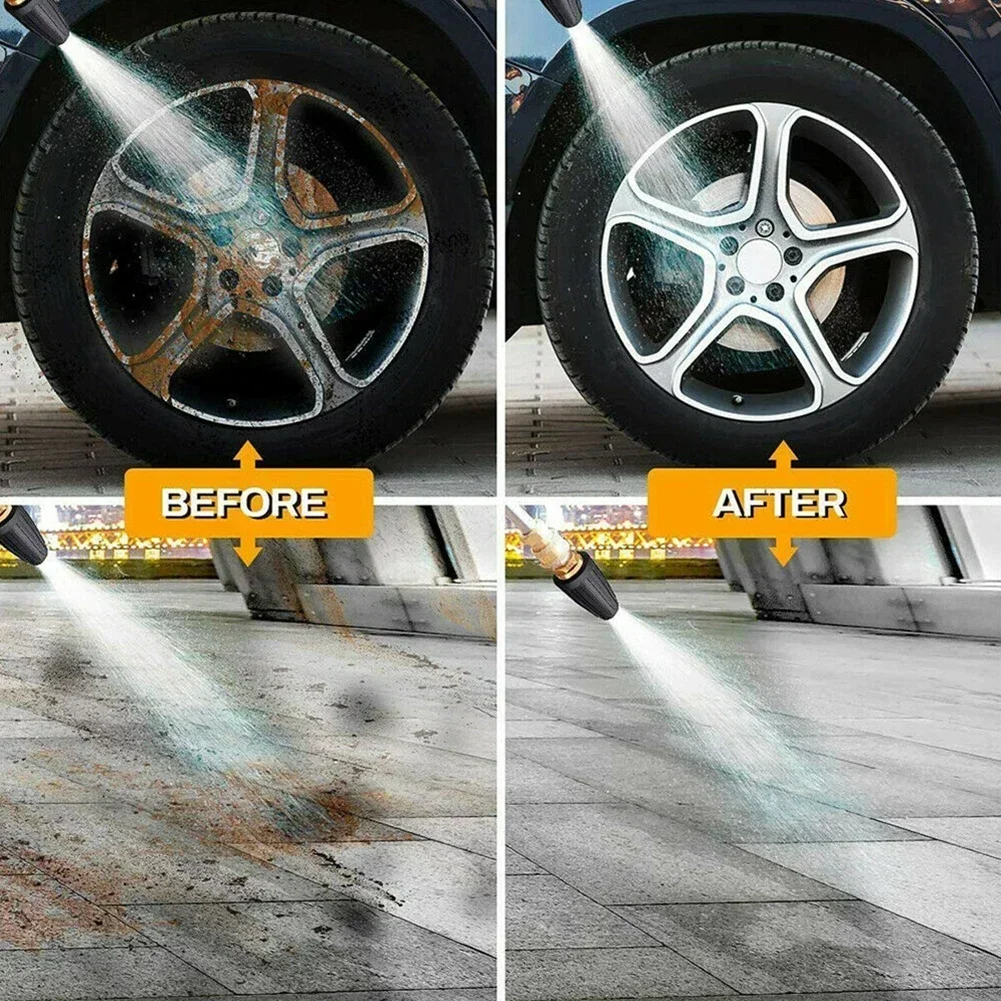 

Pressure Washers Turbo Nozzle Rotating 2.5-3.5GPM 3600PSI Accessories High Pressure Rotary Sprinkler Spray Tip