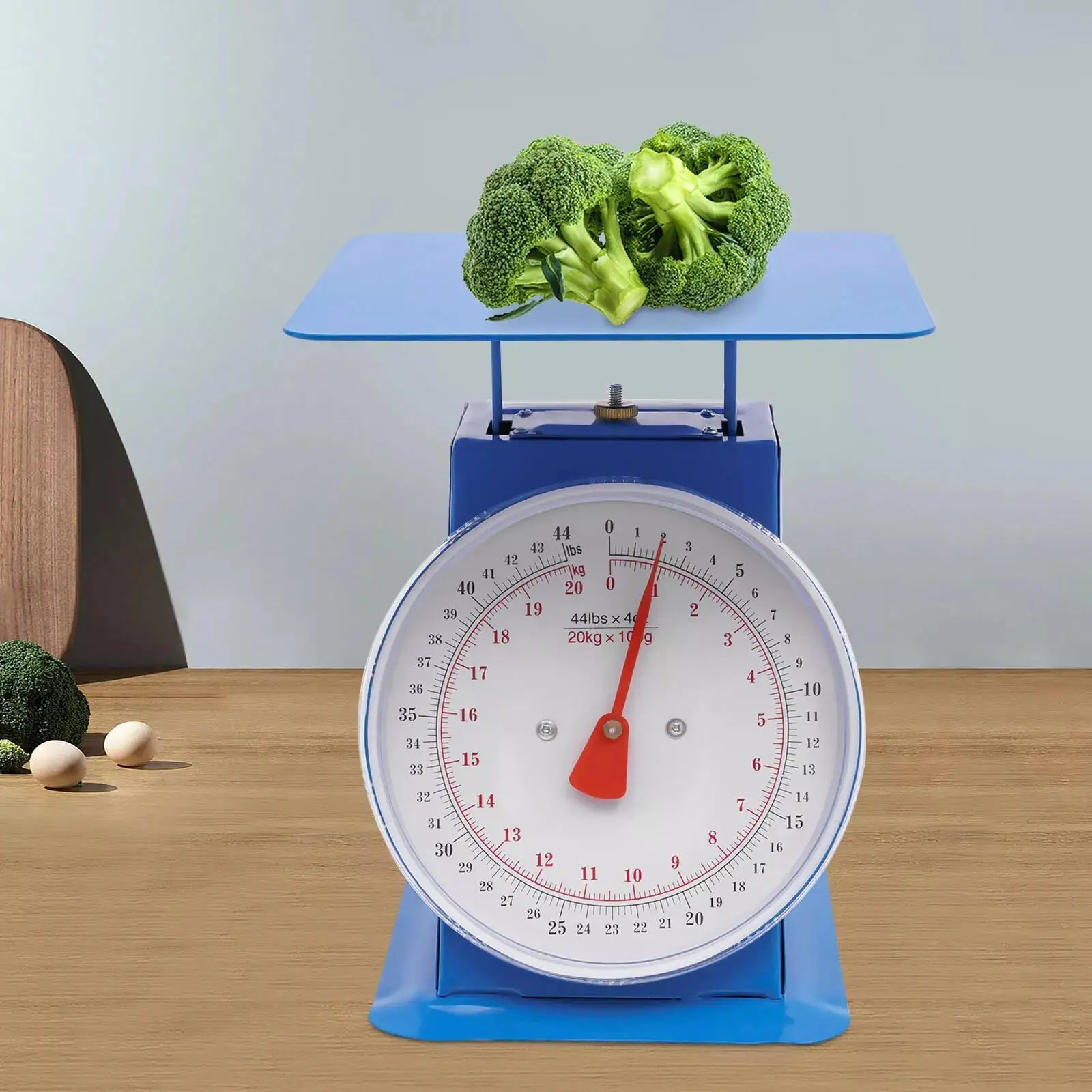 Industrial&Heavy Duty Portion-Control Mechanical Dial Scale Tabletop Blue kg/lbs