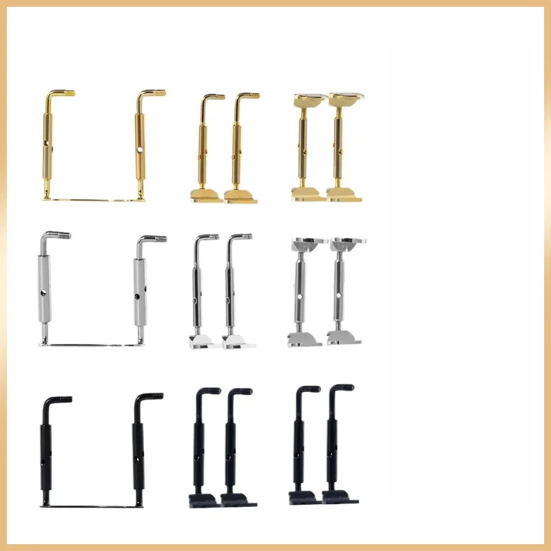 1/5pcs Violin Chinrest Clamp Screws & Wrench Tool, Silver Black Golden Optional, For 1/4 1/2 3/4 4/4 Violin Chinrest Part
