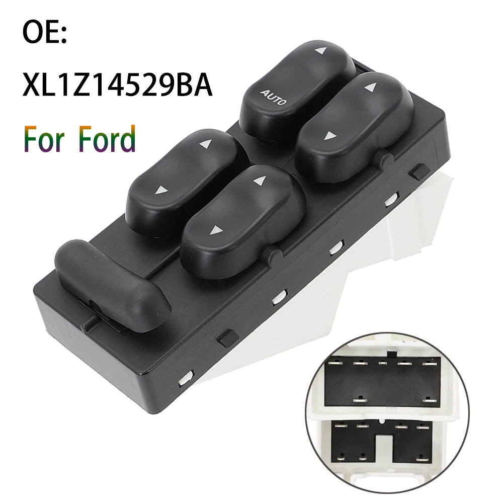 

XL1Z14529BA Electric Power Window Switch for Ford F250 F350 F450 F550 F650 F750 Expedition Excursion Lincoln Navigator Blackwood
