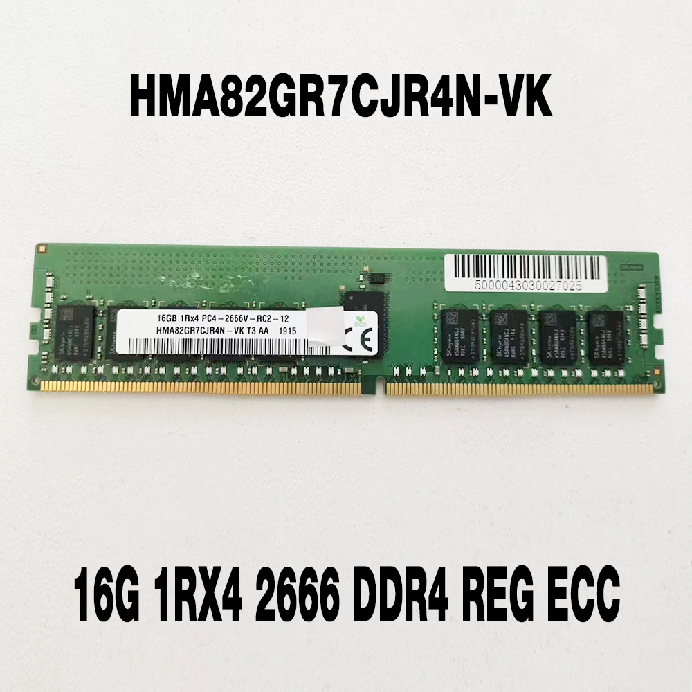 

1PCS HMA82GR7CJR4N-VK 16G 1RX4 2666 DDR4 REG ECC For SKhynix Server Memory