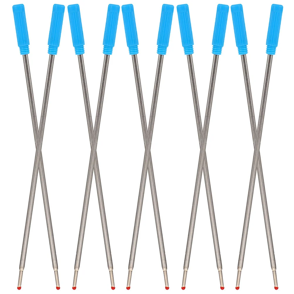 

30 Pcs Bulk Ballpoint Pen Refill Office Student Fountain Creative Pens Refills Metal Ink