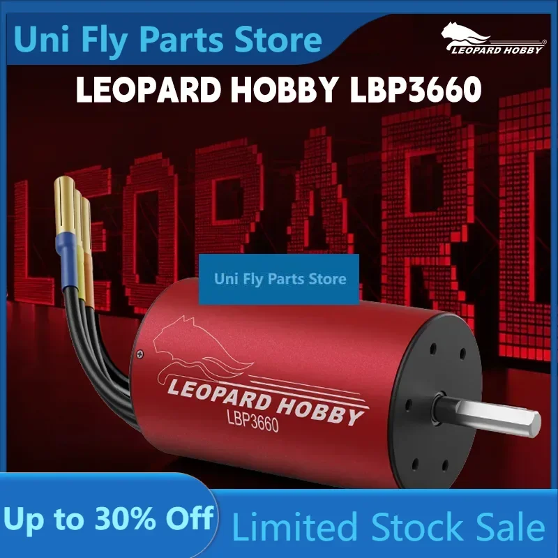 Leopard Hobby 3660 Brushless Motor 4650KV 3800KV 3180KV 2700KV Waterproof for 1/10 RC Off-Road Buggy Spare Parts