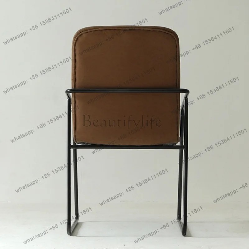 LSNordic Retro Office Chairs Leisure Comfortable Advanced Fashion Office Chairs Modern Vanity Furniture Cadeira Lsdny