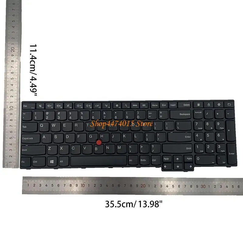 لوحة مفاتيح K1AA US Layout Prayout بدون إضاءة خلفية لـ ThinkPade550 E555 E550C