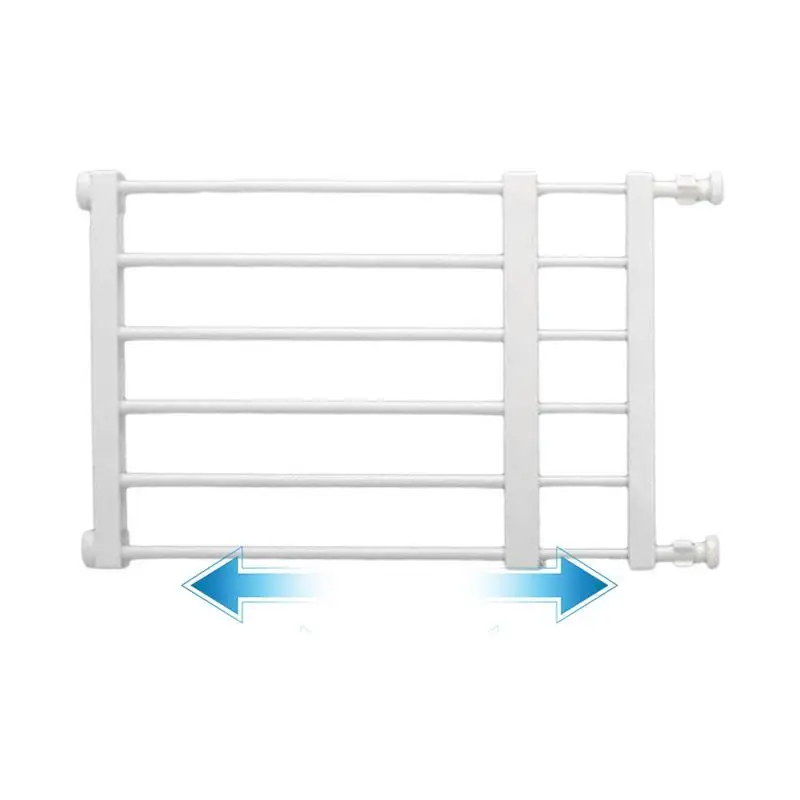 Short Dog Gate Retractable Pet Gate Low Dog Safety Gates Child Safety Gates With 2 Non Slip Pads For Doorways Hallways Cat Gate