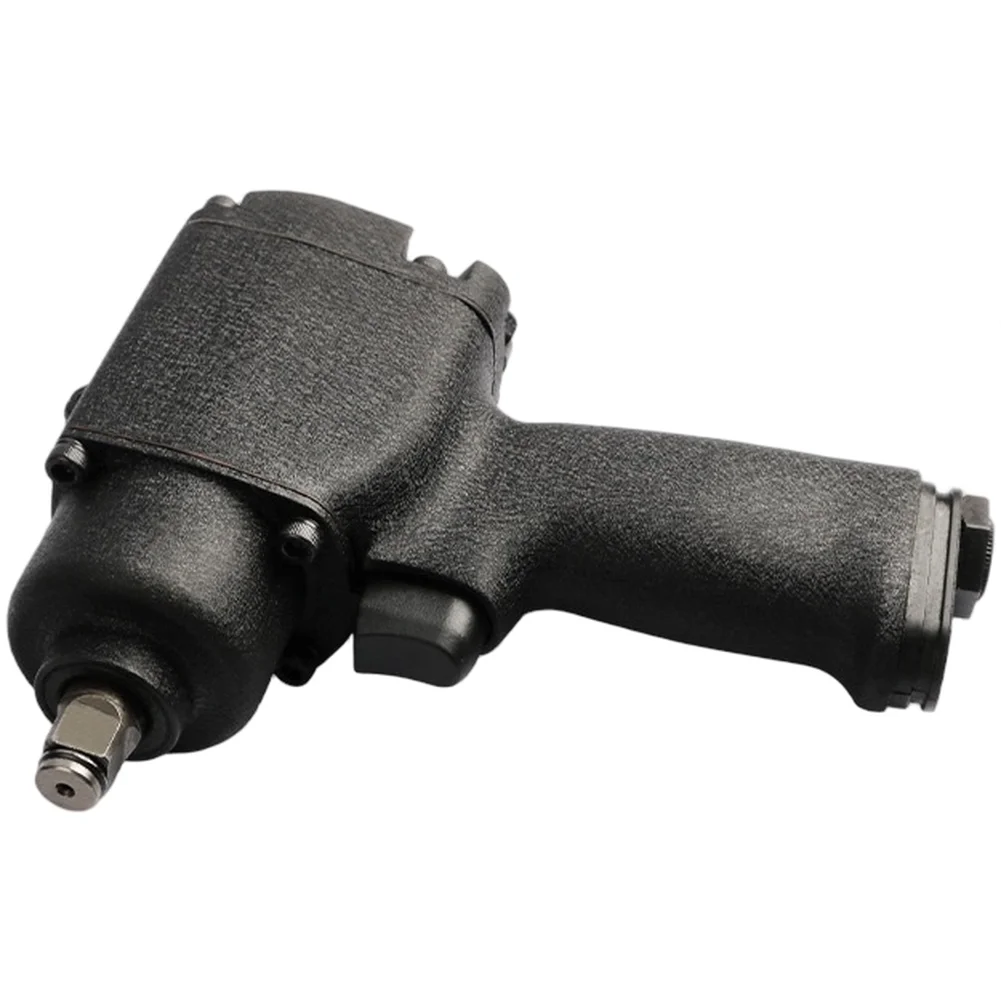 

12-дюймовый мини-воздушный ключ IMPACT, пневматический двойной молоток, крутящий момент 475 Нм с компактным алюминиевым корпусом для автомобильного использования