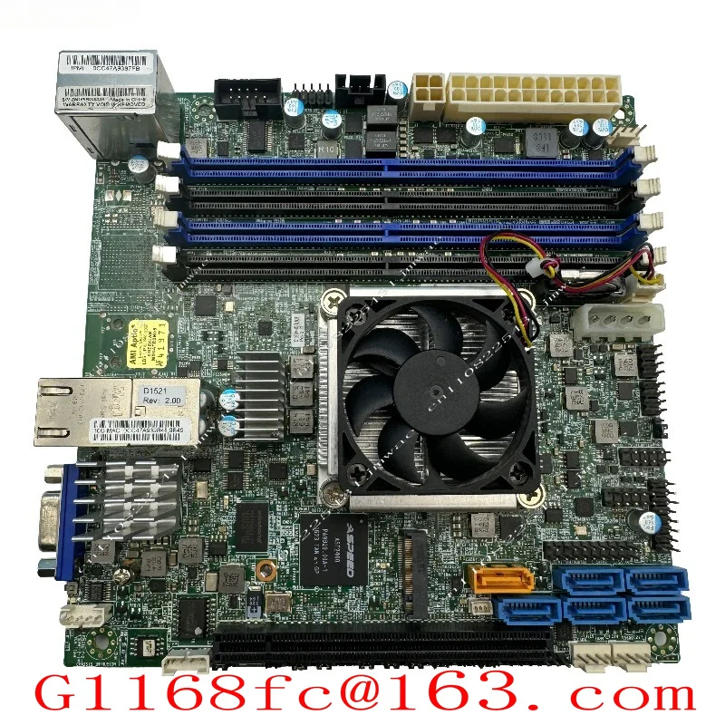 Suitable for X10SDV-4C-TLN2F Main Board Black Synology ITX Soft Routing FnOS Flying Bull Double 10 Gigabit D1581