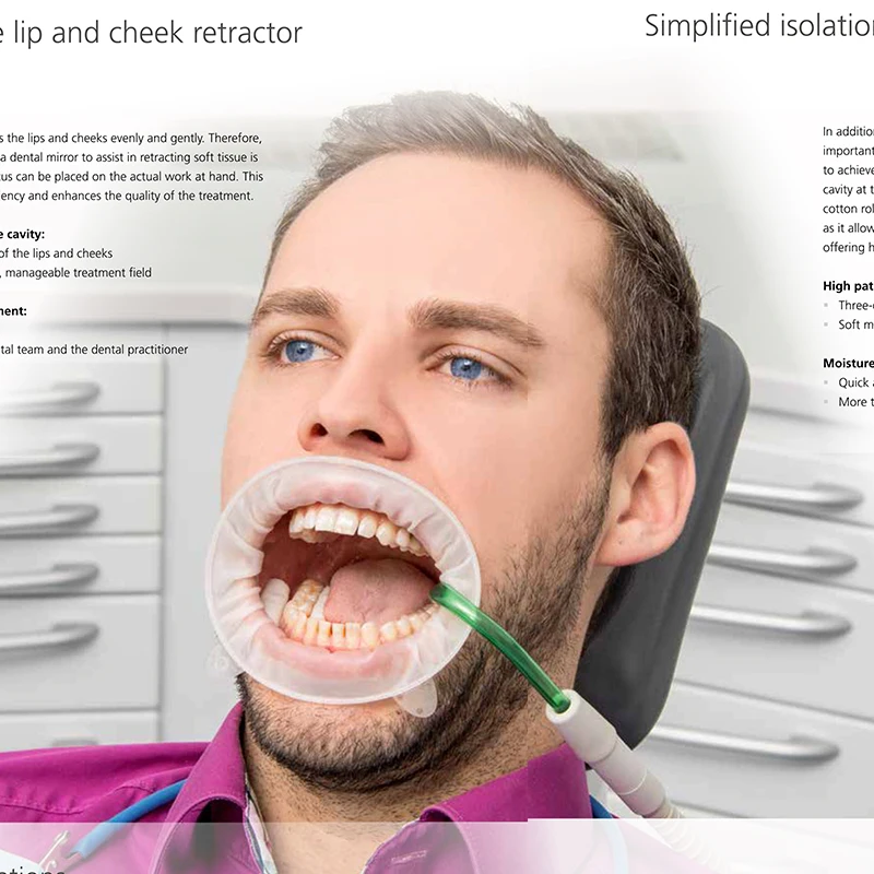Dental Mouth Opener 3D Lip Oral Dental Instrument Lip Retractor Dentist Tools