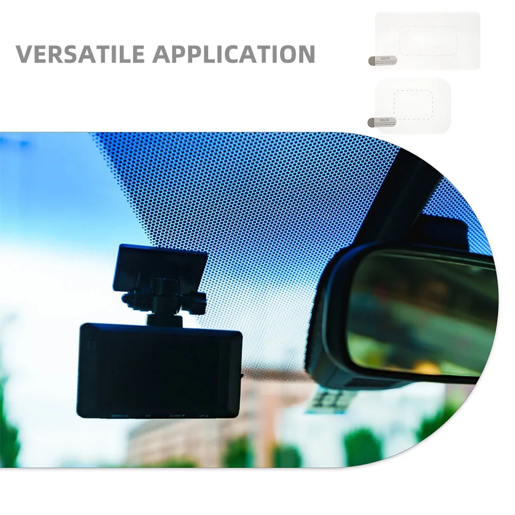 

16pcs Windshield Dash Cam Electrostatic Sticker Film Mounting Adhesive Protective Glass Decal For Car Dashboard Static Dashcam