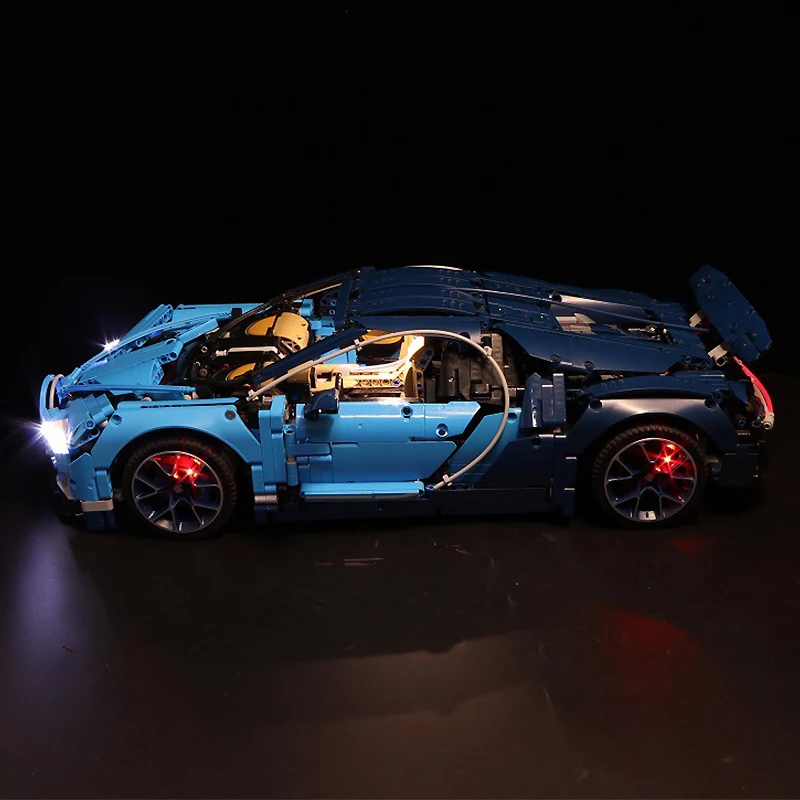 DIY LED Light Kit For LEGO 42083 Hypercar (Only LED Light,Without Blocks Model)