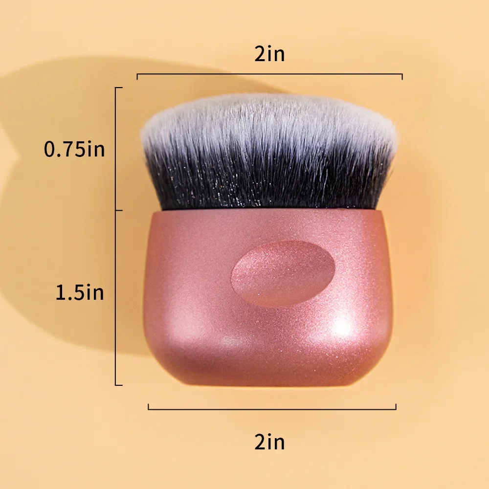 

Single Soft Kabuki Foundation Brush Oval Foundation Makeup Brush BB Cream Magic Make Up Brushes Portable Cosmetics Beauty Tools