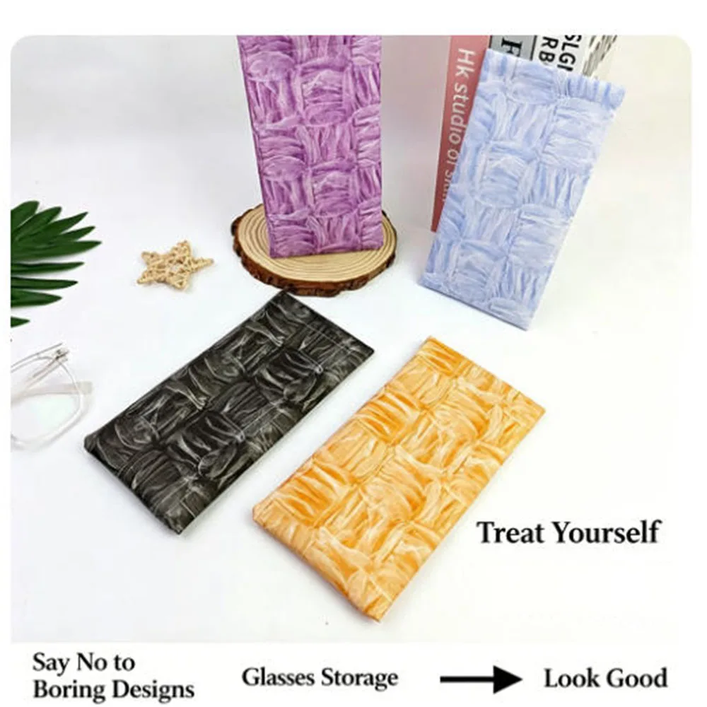 Simple and High-End Glasses Bag for Storing Glasses, Sunglasses, Lipstick, and Cosmetics; Portable Dust-Proof Storage Bag