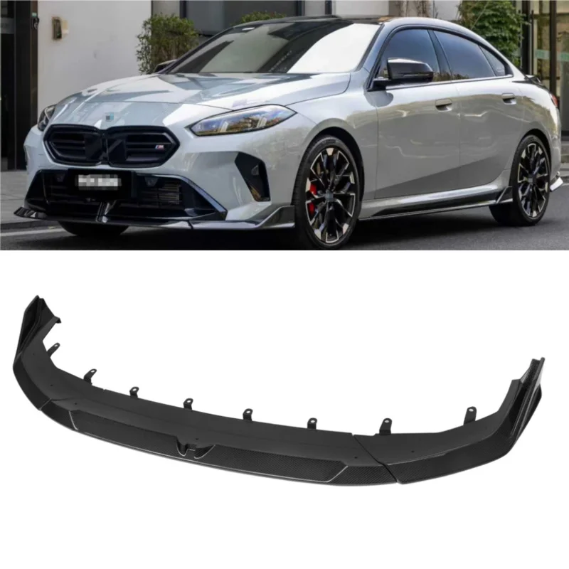 For BMW 2 Series M235 F74 F78 1 Series F70 2025+ SQ Style Dry Carbon Fiber Front Lip Splitters