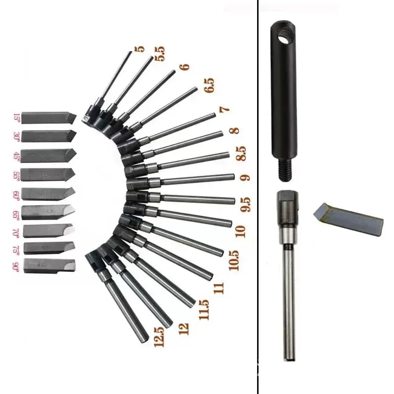 

Suitable for 33PCS all models valve seat single-sided adjustable universal reamer boring super hard alloy reamer valve reamer