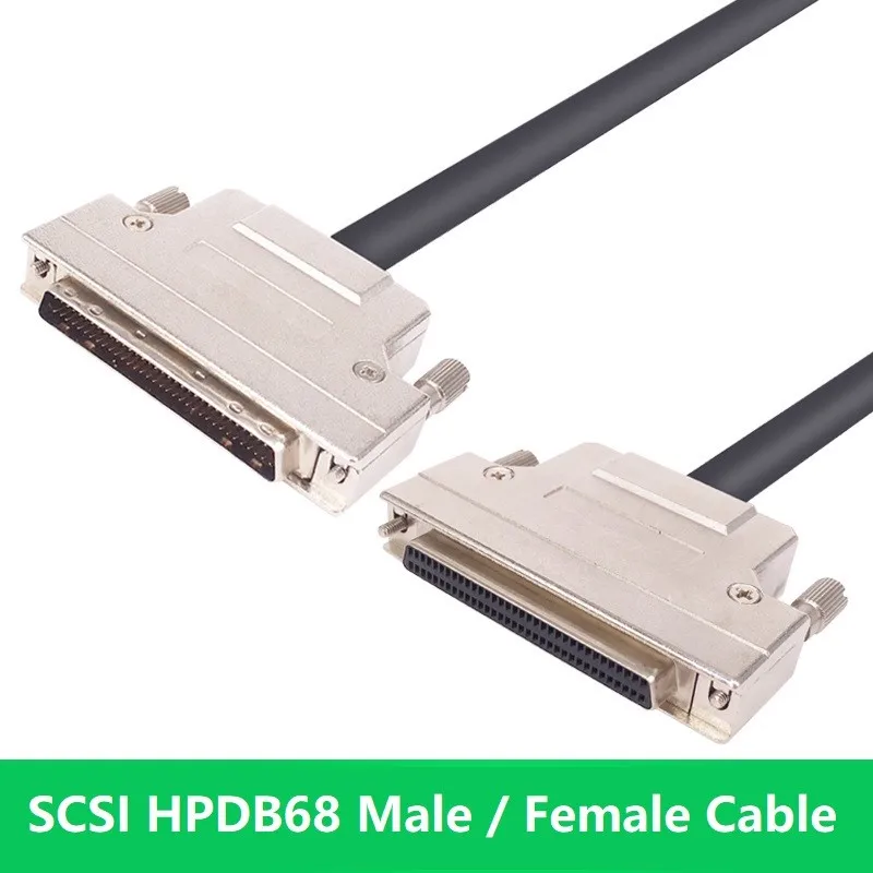 

HPDB68 HPDB 68 Pin SCSI Cable Male to Male Male to Female Female to Female F/F Direct Attach Cable Direct Connect 1m 2m 3m 5m