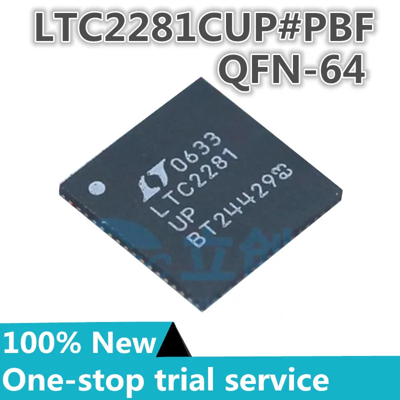 

1-10PCS %New original LTC2281CUP_Analog-to-Digital conversion chip LTC2281CUP#PBF QFN-64 ADC