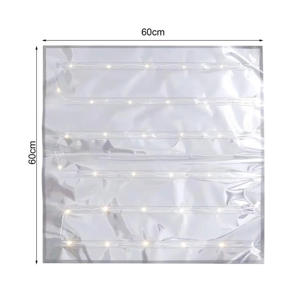 30 lámparas de cuentas de papel para envolver flores, soporte de tubo de flores románticas, ramo de luz LED, papel de embalaje, bolsa de embalaje de flores impermeable