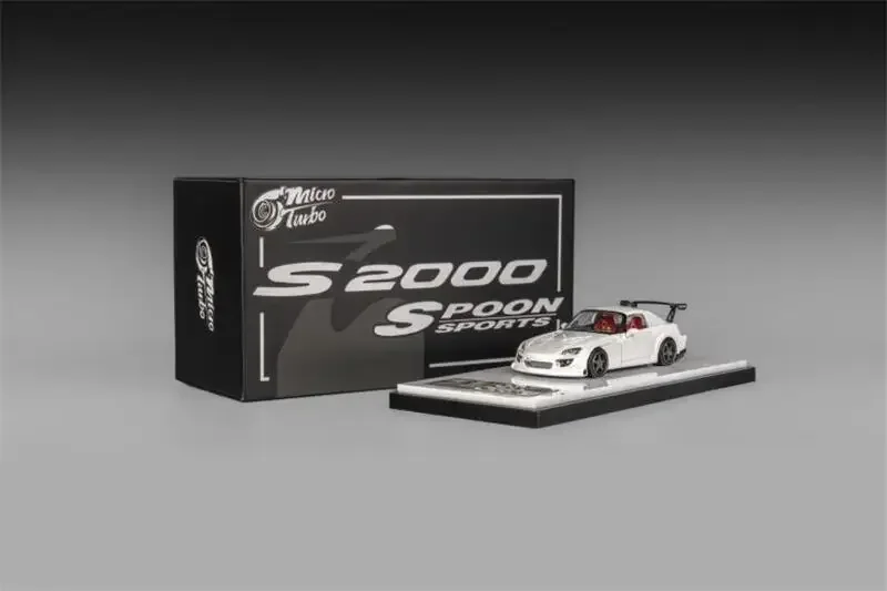 

(Pre-order) Micro Turbo 1:64 Spoon Sports S2000 Grand Prix White limited999 Diecast Model Car