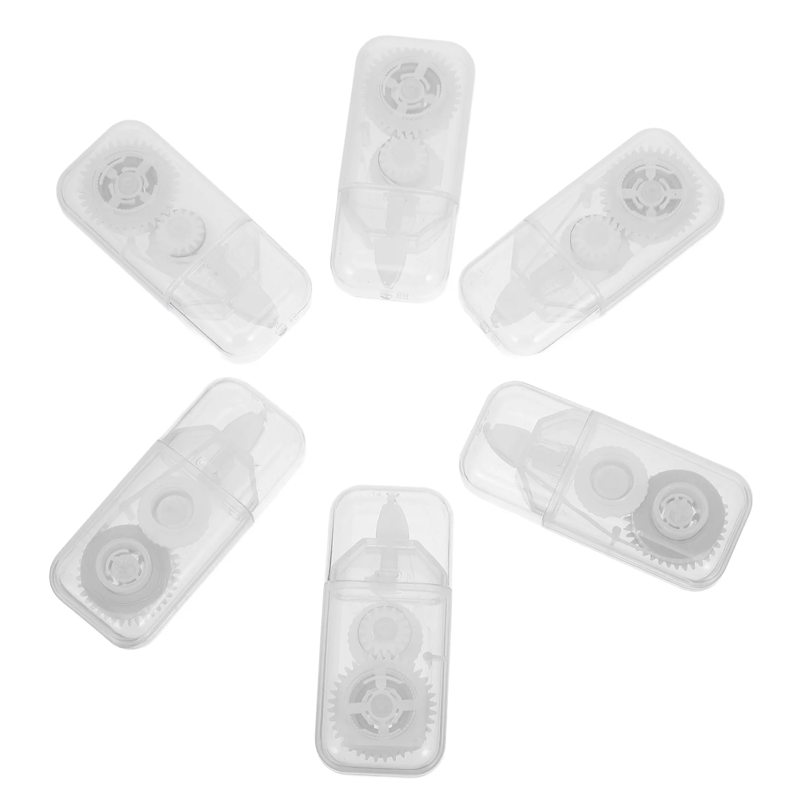 6pcs Correction Tape Practical Portable Small Students Correction Tapes For Writing Eraser Classroom Stationery Study Tools