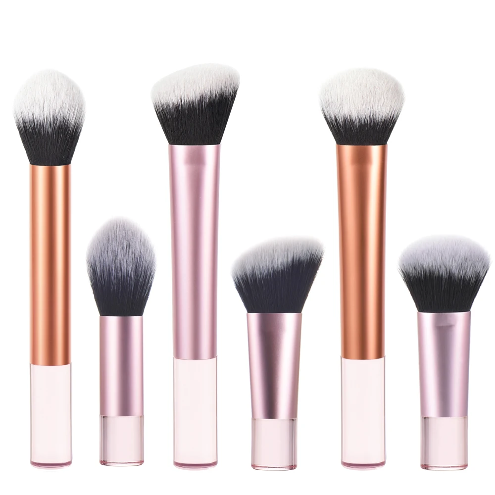 

KOSMETYKI 1Pcs Mini Short Portable Makeup brush Blush Brush Contouring Brush Foundation Brush Loose Brush Cute brush