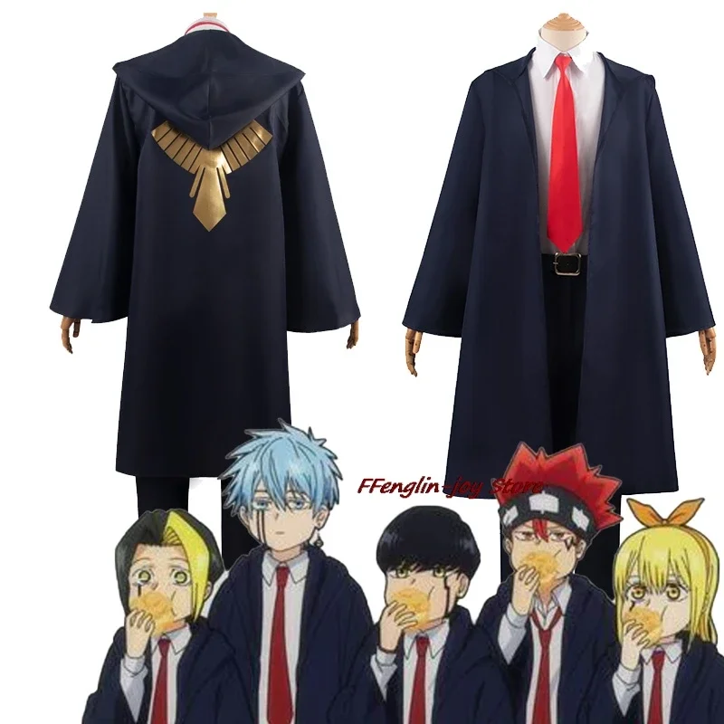 Mashle: Magic and Muscles Mashle Dot Cosplay Costume Wig Coat Anime Cosplay Easton Magic School Uniforms Suit Peluca