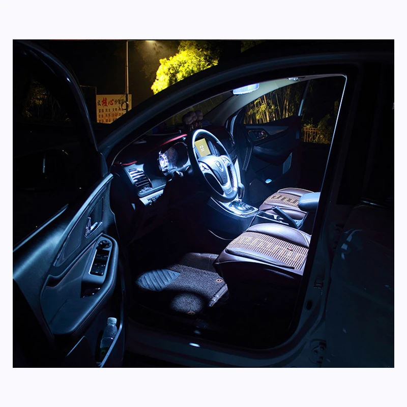 Canbus IC без ошибок C5W C10W Светодиодная лампа 31 36 39 41 мм Внутренняя лампа для чтения Фестон Купол Номерный знак Багажник Лампа