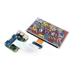 7.3inch E Ink Spectra 6 (E6) Full Color E-Paper Display, 800Γ480 Pixels, E-Ink Display, Low Power Consumption, SPI Communication
