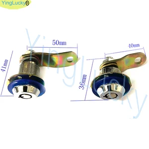 KUNCI Arcade Kunci CAM Kunci 22MM 31MM untuk Permainan Slot Pinball Arcade DIY Mesin Penjual Otomatis Ayun Derek Pintu Koin Kabinet Kayu 10 bagian pinball penjualan terbaik - №