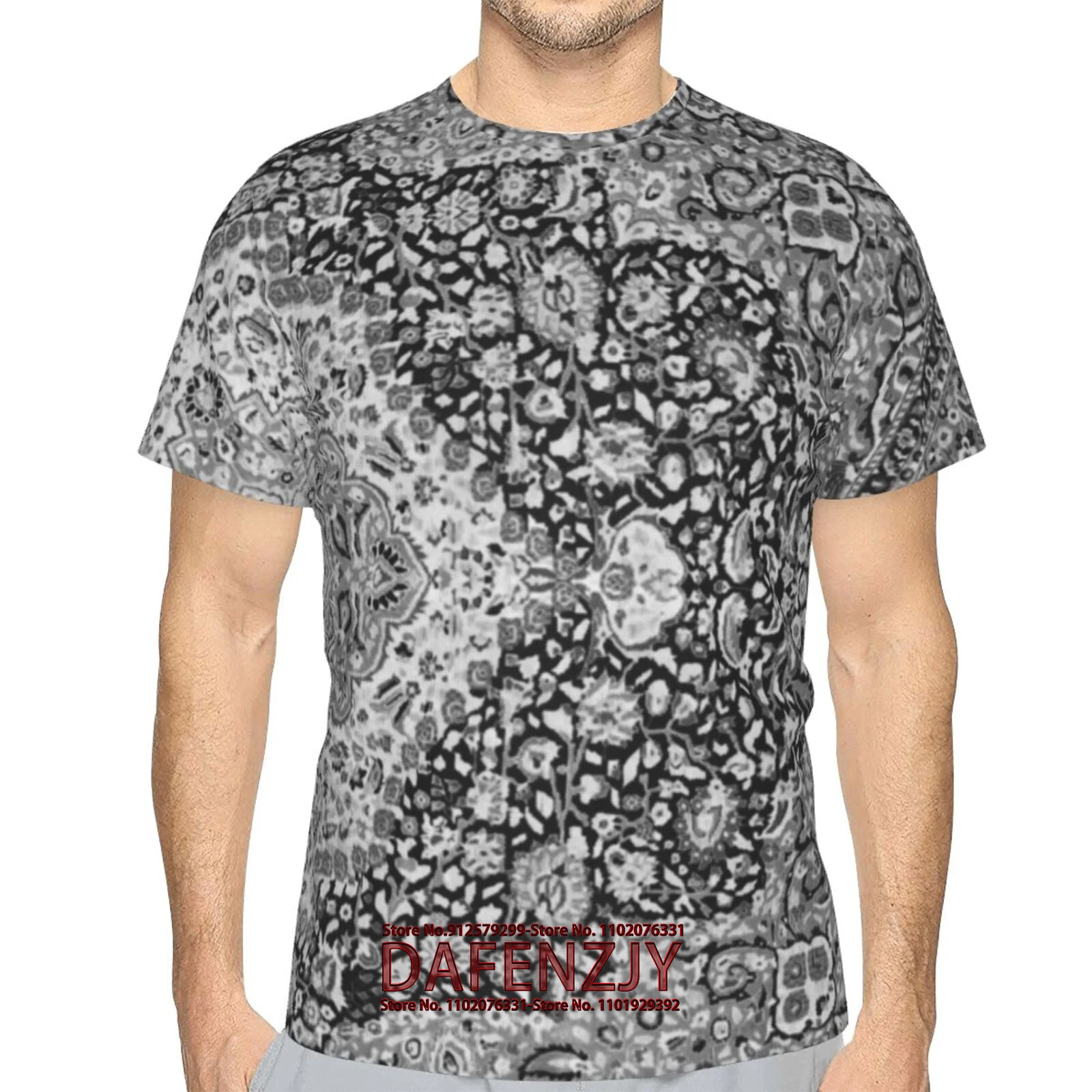 Vintage Men tee shirts 3D Printed T-shirt Casual Fashion Street O Collar Short-sleeved Top