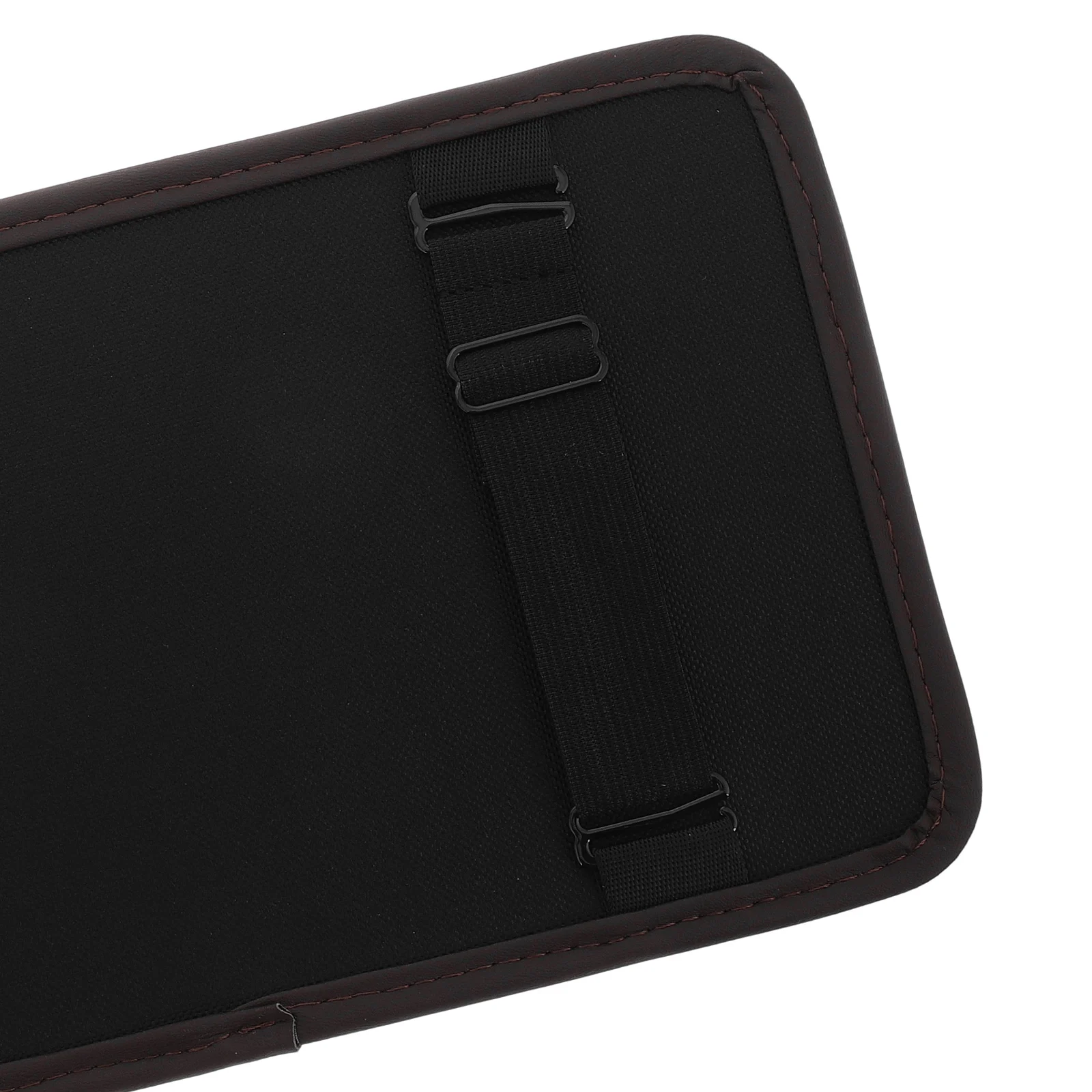 

Car Truck Storage Organizer Control Panel Pu Interior Multi Use Space Saving Portable Easy Clean Visor Sunglass Holder