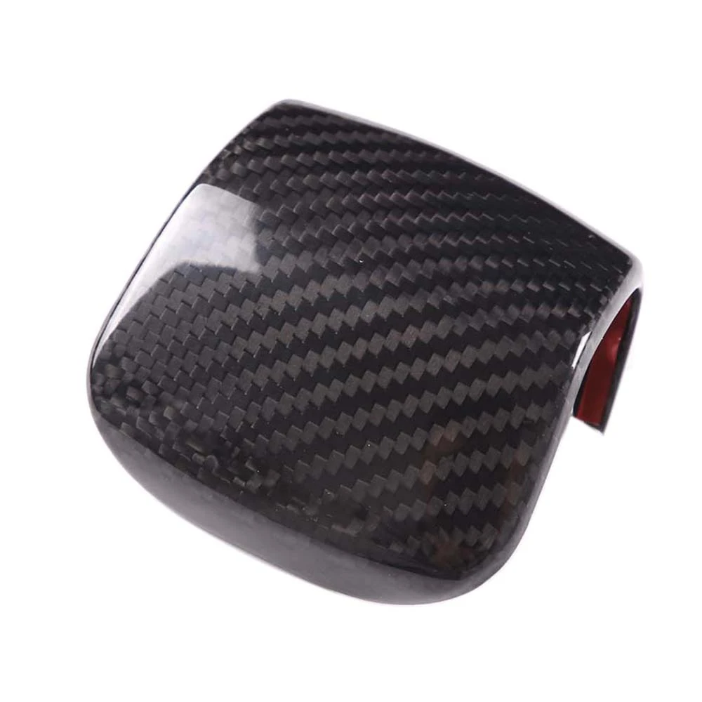 

Car Carbon Fiber Gear Shift Head Knob Cover Trim for Land Rover Discovery 5 2021 2022 Car