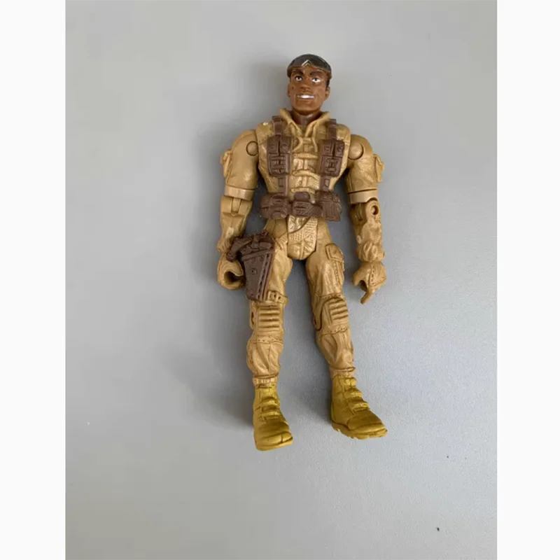 1:18 스케일 군인 부대 3.75 인치 액션 피규어 플라스틱 장난감 장식 클래식 소장품