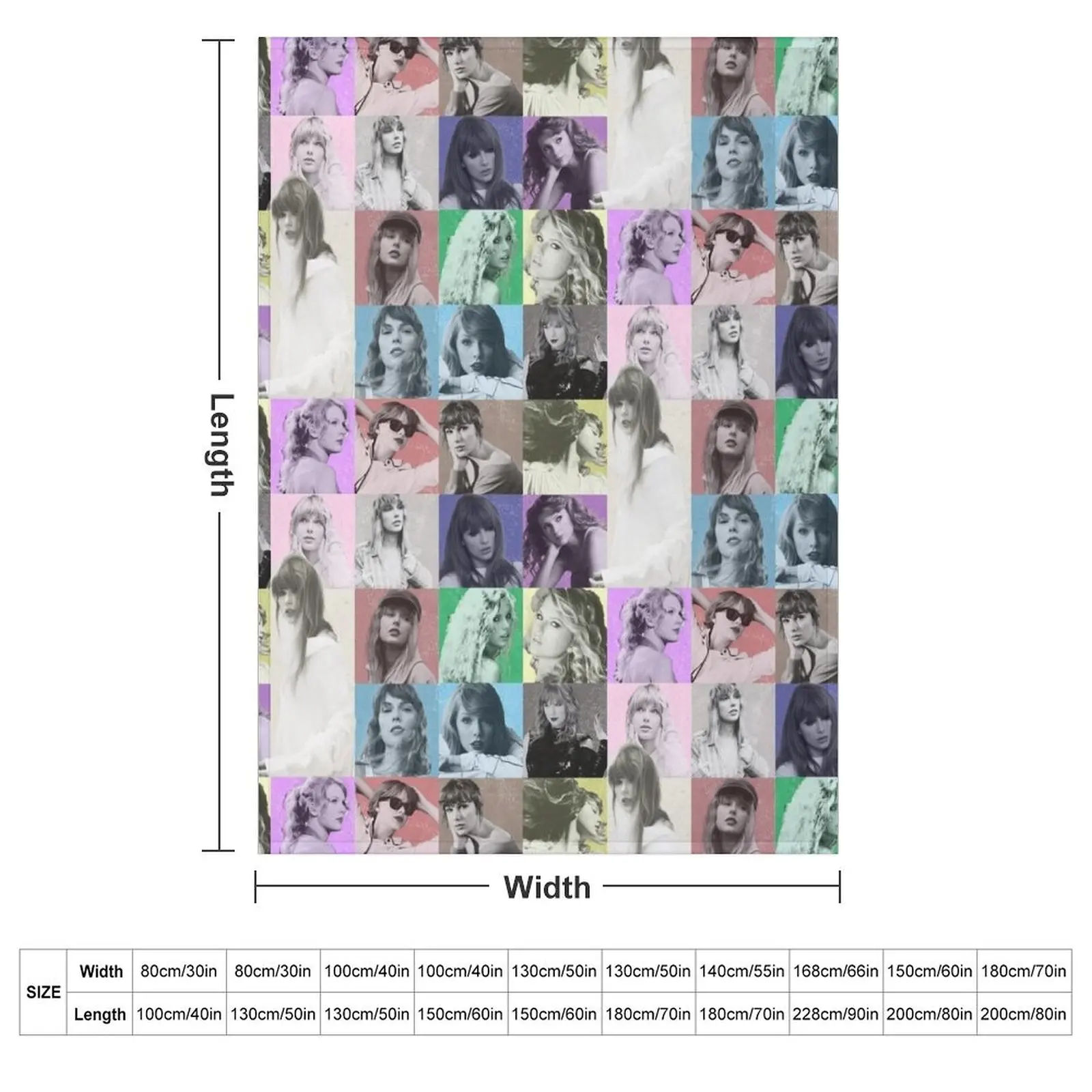 Eras Tour / Tortured Poets Department Throw Blanket Extra Large Throw decorative Hairy Blankets