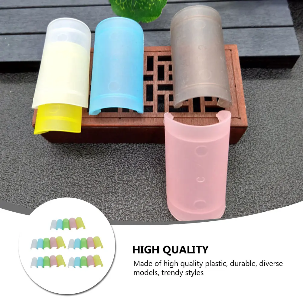 

25 pcs Protector Plastic Flute Films Protective Cover For Chinese Bamboo Flute Durable Anti-Drop Collision Resistant Easy