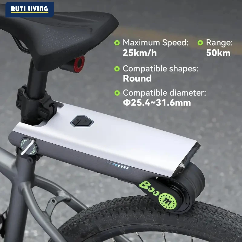 Wheel Bicycle Electric Booster 18V10AH Battery 200w Portable Bicycle Booster Durable Accessories Bicycle Mountain Bike Suite