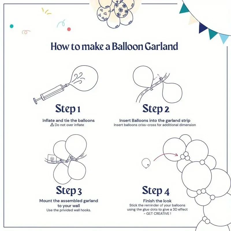 Party Decoration Set 122 Pieces Panda Balloons Black and White Balloon Arch Baby Shower Children Birthday Celebration Background view 5