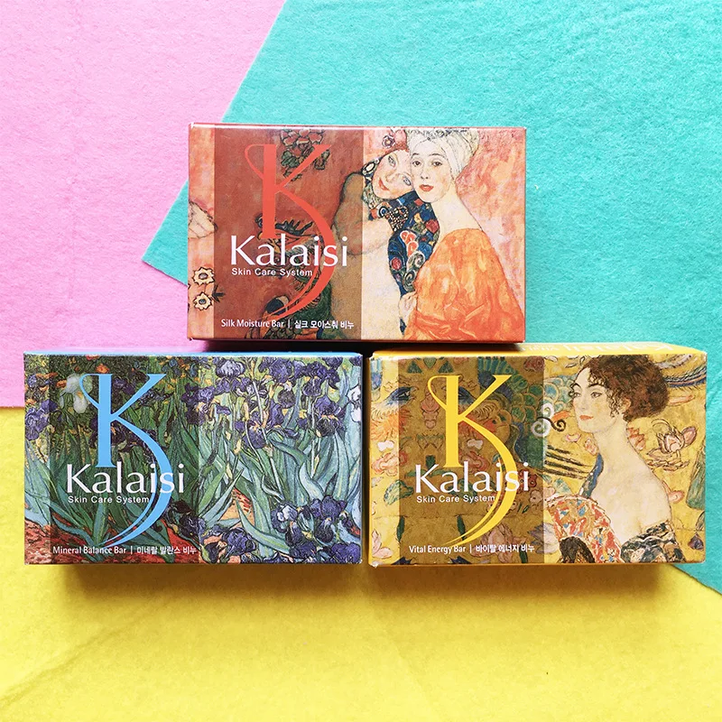 Kalaisi Korean Soap with Nourishing Artistic Essential Oils for Face and Body 100g soap