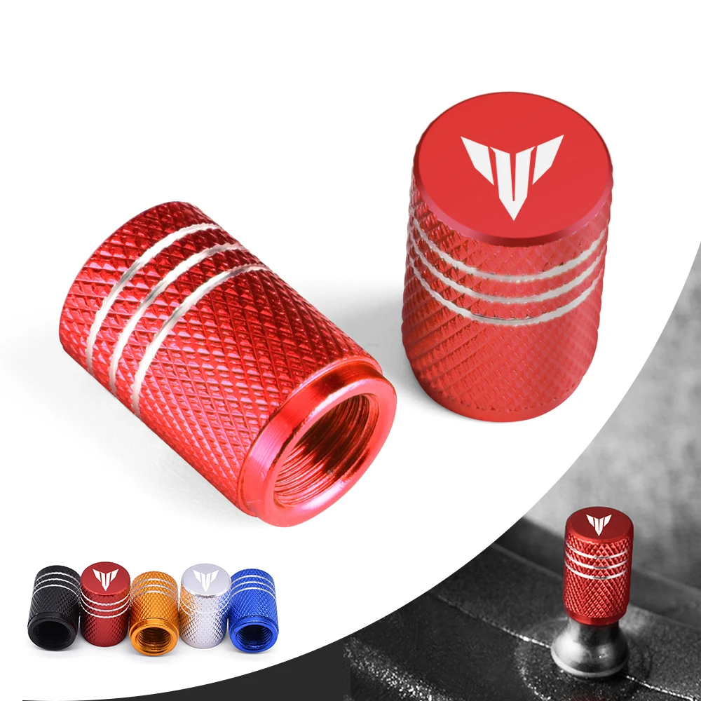 Motorcycle Wheel Tire Valve Stem Caps Dustproof Cover For YAMAHA MT01 MT09 MT07 MT10 MT03 MT 09 07 03 10 MT-09 MT-07 MT-10 MT-03