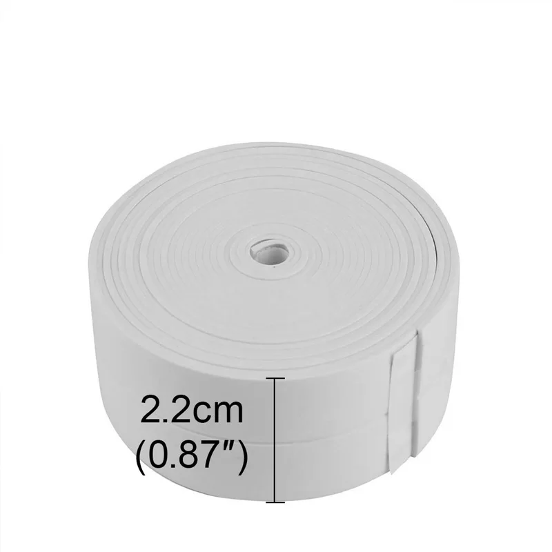 شريط إغلاق مكون من قطعة واحدة - مادة EVA، مقاوم للماء والغبار، سهل التركيب للأبواب/النوافذ