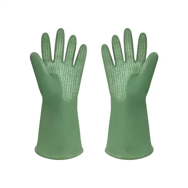 Butyl Protective Gloves Nylon Liner Chemical Resistant Anti Acid Alkali Solvent Oil Tear Aging Safety Work Gloves for Industry