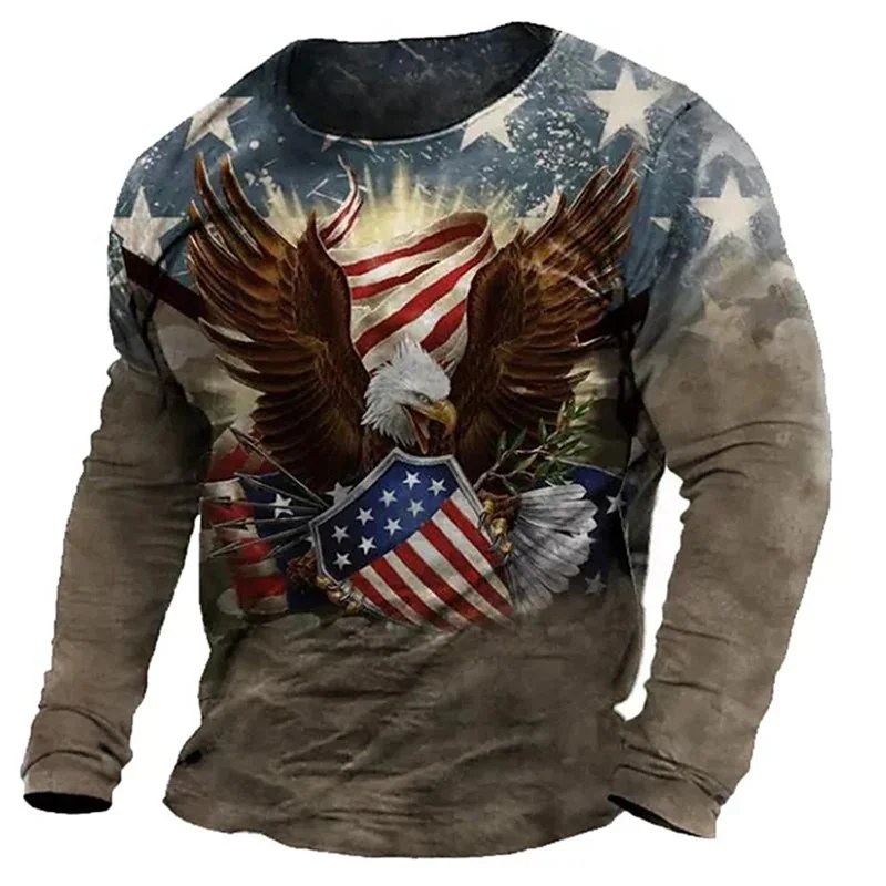 

Футболка мужская с 3D-принтом в виде креста, винтажная Повседневная Свободная рубашка с рисунком рыцаря, осень-весна