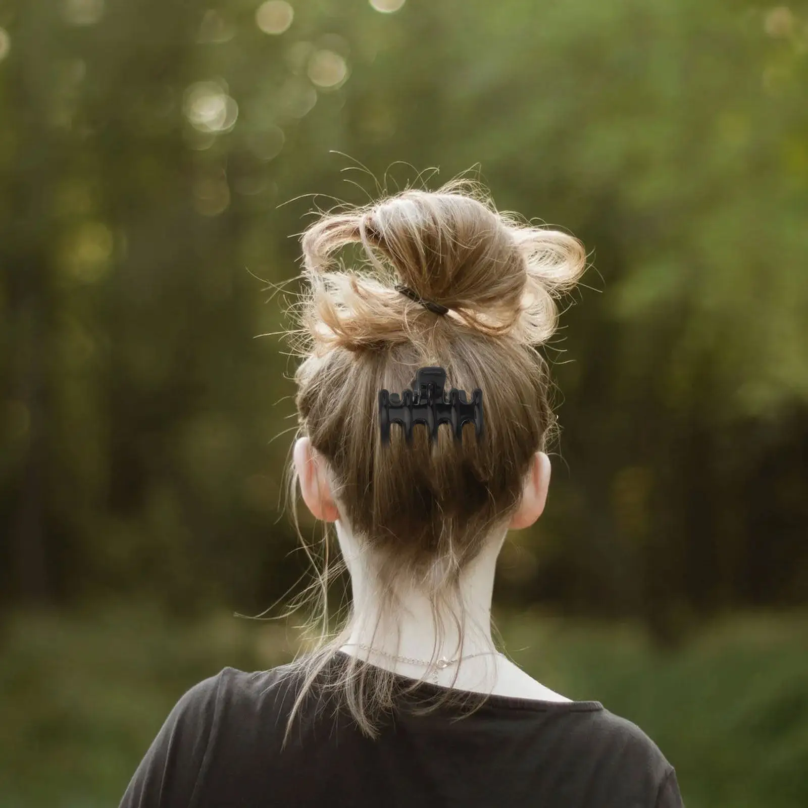 

Набор из 10 женских заколок-крабов с пятью зубцами для надежной фиксации всех типов волос, удобные, легкие, модные, для повседневного использования