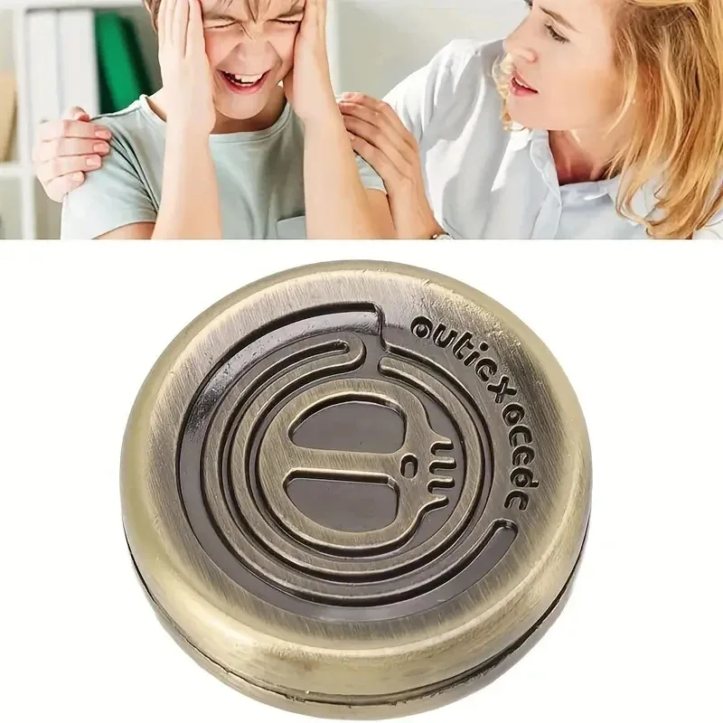 الشيطان غطاء الحليب المعادن EDC ألعاب متململة عملات اللمس المغناطيسي EDC الكبار التوحد اللعب الحسية اليد سبينر هدايا الكبار