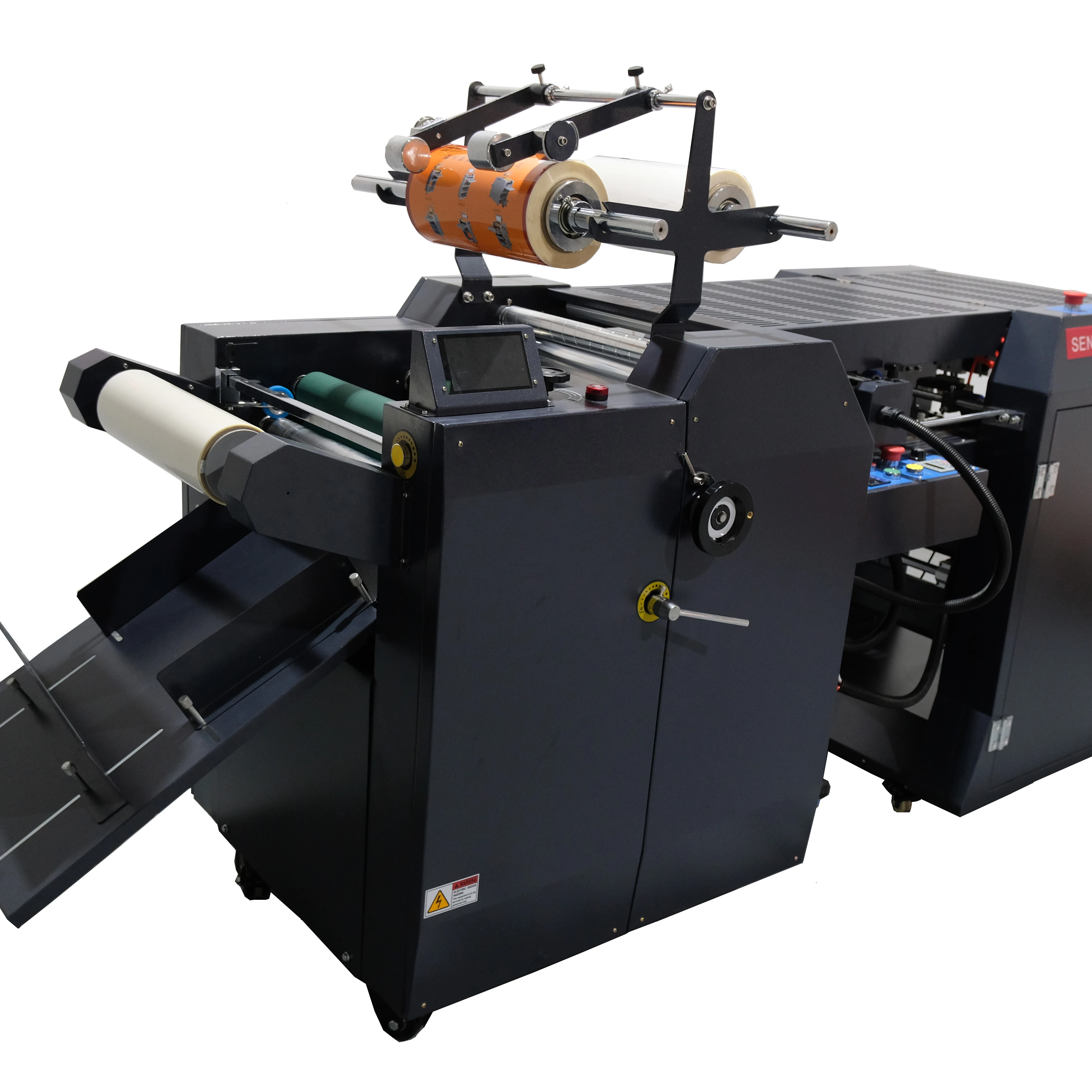 SWFM390H 390 Laminating Machine Hot Roll Fully Auto Machine Paper Use Hydraulic
